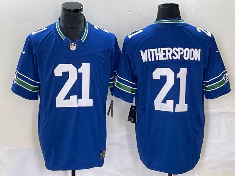 Men's Seattle Seahawks #21 Artie Burns Royal 2023 F.U.S.E. Vapor Limited Throwback Stitched Jersey,We sell and wholesale Men's Seattle Seahawks #21 Artie Burns Royal 2023 F.U.S.E. Vapor Limited Throwback Stitched Jersey on line form chian!